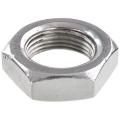 Гайка низкая с мелкой резьбой DIN 439 тип B с фаской нержавеющая сталь А2