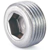 Пробка-заглушка R1/2" DIN 906 оцинкованная сталь